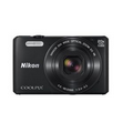 Nikon COOLPIX S7000 Digital Camera w/ 8GB SD Card - Black